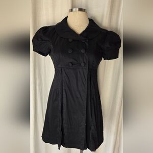 Bebe Double Breasted Black Dress Jacket
